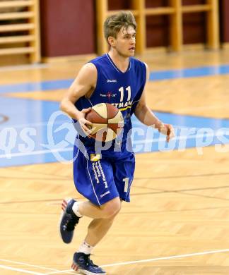 Basketball 2.Bundesliga 2014/15 Grunddurchgang 19.Runde. Woerthersee Piraten gegen Radenthein Garnets. Ziga Erculj (Radenthein). Klagenfurt, 14.2.2015.
Foto: Kuess
---
pressefotos, pressefotografie, kuess, qs, qspictures, sport, bild, bilder, bilddatenbank