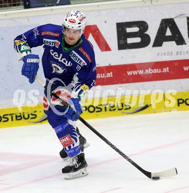 EBEL. Eishockey Bundesliga. EC VSV gegen SAPA Fehervar AV19.  Stefan Bacher (VSV). Villach, am 3.3.2015.
Foto: Kuess 


---
pressefotos, pressefotografie, kuess, qs, qspictures, sport, bild, bilder, bilddatenbank