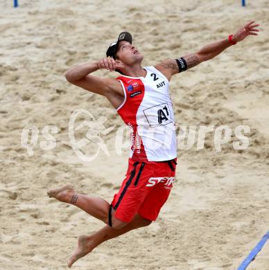 2015 CEV A1 Beachvolleyball Europameisterschaft. Alexander Horst, (AUT). Klagenfurt, 30.7.2015.
Foto: Kuess
---
pressefotos, pressefotografie, kuess, qs, qspictures, sport, bild, bilder, bilddatenbank