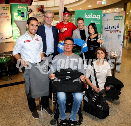 Sportlermeeting. Kevin Haselsberger, Werner Pietsch, Dominik Pacher, Arno Arthofer, Lisa Perterer, KLaus Dolleschal, Nadine Weratschnig. Klagenfurt, 5.11.2015.
Foto: Kuess
---
pressefotos, pressefotografie, kuess, qs, qspictures, sport, bild, bilder, bilddatenbank