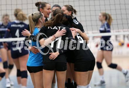 Frauen Volleyball Bundesliga. ATSC Wildcats Klagenfurt gegen Post SV Wien. Jubel Post. Klagenfurt, am 8.12.2015.
Foto: Kuess
---
pressefotos, pressefotografie, kuess, qs, qspictures, sport, bild, bilder, bilddatenbank