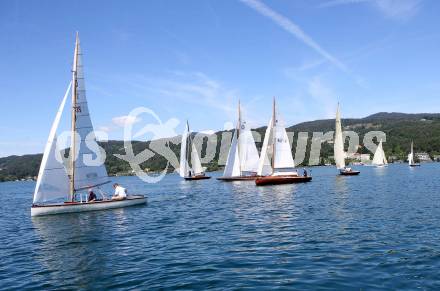 Segeln. Classic Holzboot Regatta Woerthersee.  21.5.2016.
Foto: Kuess
---
pressefotos, pressefotografie, kuess, qs, qspictures, sport, bild, bilder, bilddatenbank
