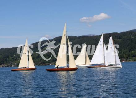 Segeln. Classic Holzboot Regatta Woerthersee.  21.5.2016.
Foto: Kuess
---
pressefotos, pressefotografie, kuess, qs, qspictures, sport, bild, bilder, bilddatenbank