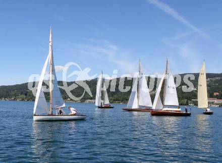 Segeln. Classic Holzboot Regatta Woerthersee.  21.5.2016.
Foto: Kuess
---
pressefotos, pressefotografie, kuess, qs, qspictures, sport, bild, bilder, bilddatenbank