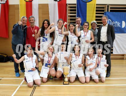 Basketball. Schuelerliga. Sieger NMS Wolfsberg. Villach, 28.4.2016.
Foto: Kuess
---
pressefotos, pressefotografie, kuess, qs, qspictures, sport, bild, bilder, bilddatenbank