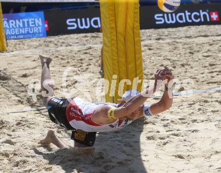 Beachvolleyball. Beach Volleyball Major Series.  Christoph DRESSLER (AUT). Klagenfurt, 29.7.2016.
Foto: Kuess
---
pressefotos, pressefotografie, kuess, qs, qspictures, sport, bild, bilder, bilddatenbank