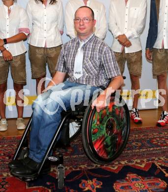Olympische Sommerspiele Rio 2016. Paralympics. Michael Knauder. Klagenfurt, am 22.7.2016.
Foto: Kuess
---
pressefotos, pressefotografie, kuess, qs, qspictures, sport, bild, bilder, bilddatenbank
