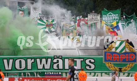 Fussball tipico Bundesliga. RZ Pellets WAC gegen SK Rapid Wien. Fans (Rapid). Lavanttal Arena Wolfsberg, am 21.8.2016.
Foto: Kuess
---
pressefotos, pressefotografie, kuess, qs, qspictures, sport, bild, bilder, bilddatenbank