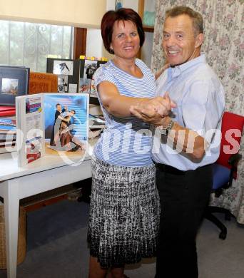 Ski Alpin. Erik Schinegger mit Gattin Christa. St. Urban, 5.8.2016.
Foto: Kuess
---
pressefotos, pressefotografie, kuess, qs, qspictures, sport, bild, bilder, bilddatenbank