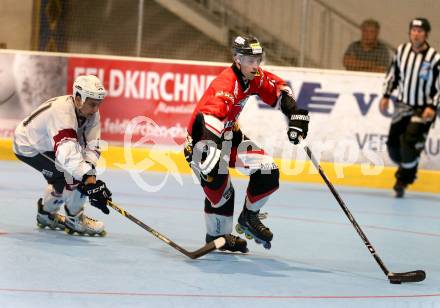 Inline-Hockey WM-Qualifikations-Turnier. Oesterreich gegen Lettland.  Christoph Draschkowitz (Oesterreich). Steindorf, am 25.6.2016.
Foto: Kuess
---
pressefotos, pressefotografie, kuess, qs, qspictures, sport, bild, bilder, bilddatenbank