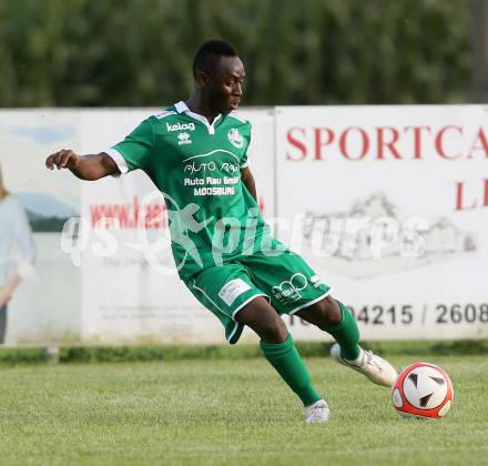 Fussball 1. Klasse C. Liebenfels gegen Donau. Lamin Bojang  (Donau). Liebenfels, am 20.8.2016.
Foto: Kuess
---
pressefotos, pressefotografie, kuess, qs, qspictures, sport, bild, bilder, bilddatenbank