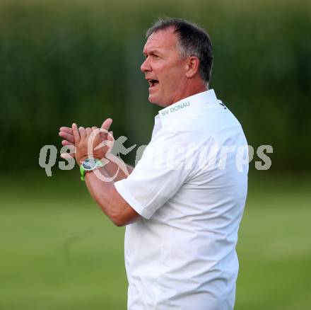 Fussball 1. Klasse C. Liebenfels gegen Donau. Trainer Wolfgang Thun Hohenstein  (Donau). Liebenfels, am 20.8.2016.
Foto: Kuess
---
pressefotos, pressefotografie, kuess, qs, qspictures, sport, bild, bilder, bilddatenbank