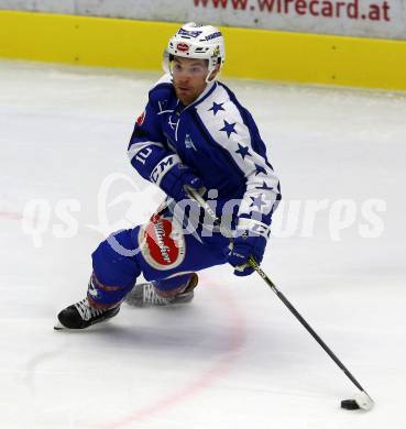 Eishockey Testspiel. VSV gegen Riessersee.  Brock McBride (VSV). Villach, 26.8.2016.
Foto: Kuess
---
pressefotos, pressefotografie, kuess, qs, qspictures, sport, bild, bilder, bilddatenbank