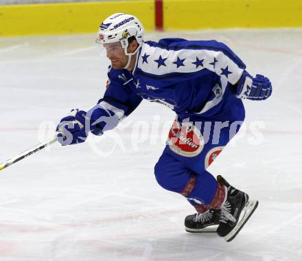 Eishockey Testspiel. VSV gegen Riessersee. Brock McBride  (VSV). Villach, 26.8.2016.
Foto: Kuess
---
pressefotos, pressefotografie, kuess, qs, qspictures, sport, bild, bilder, bilddatenbank