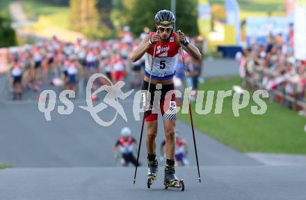 FIS Summer Grand Prix Nordic Combined. Nordische Kombination. Christian Deuschl  (AUT). Villacher Alpenarena, am 31.8.2016.
Foto: Kuess
---
pressefotos, pressefotografie, kuess, qs, qspictures, sport, bild, bilder, bilddatenbank