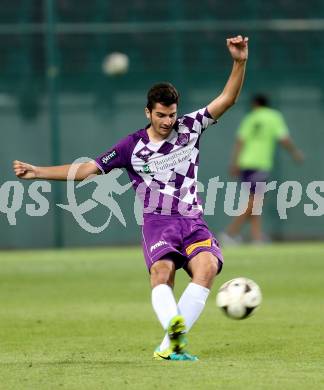 Fussball Regionalliga. SK Austria Klagenfurt gegen Deutschlandsberg.  Luka Bjelica (Klagenfurt). Klagenfurt, am 2.9.2016.
Foto: Kuess
---
pressefotos, pressefotografie, kuess, qs, qspictures, sport, bild, bilder, bilddatenbank