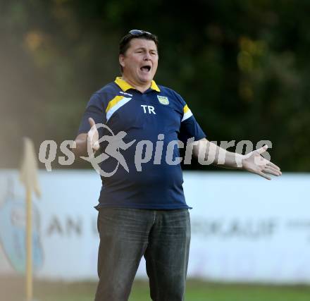 Fussball. 1. Klasse C. Ebental gegen SG KSK-Woerthersee/ATUS Poertschach. Trainer  Martin Johann Kaiser  (SG KSK-Woerthersee/ATUS Poertschach). Ebental, 25.9.2016.
Foto: Kuess
---
pressefotos, pressefotografie, kuess, qs, qspictures, sport, bild, bilder, bilddatenbank