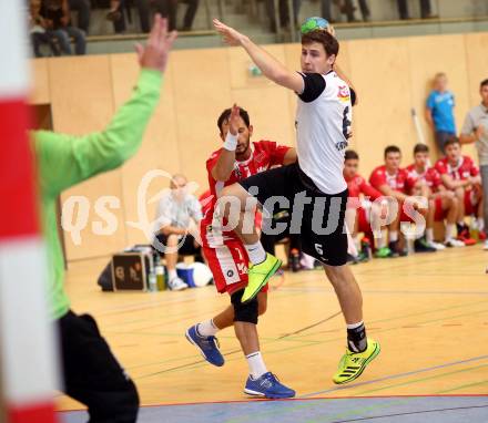Handball HLA. SC Ferlach gegen HC Hard. Leander Krobath (Ferlach). Ferlach, am 27.9.2016.
Foto: Kuess
---
pressefotos, pressefotografie, kuess, qs, qspictures, sport, bild, bilder, bilddatenbank