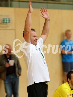 Handball HLA. SC Ferlach gegen HC Hard. Trainer Ivan Vajdl (Ferlach). Ferlach, am 27.9.2016.
Foto: Kuess
---
pressefotos, pressefotografie, kuess, qs, qspictures, sport, bild, bilder, bilddatenbank