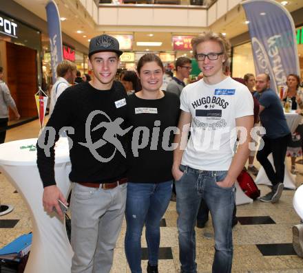 Sportlermeeting. Lukas Paul Kollegger, Valentina Dreier , Alexander Gradenegger. Klagenfurt, 30.9.2016.
Foto: Kuess 
---
pressefotos, pressefotografie, kuess, qs, qspictures, sport, bild, bilder, bilddatenbank