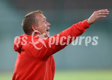 Fussball. Regionallliga. Austria Klagenfurt gegen ATSV Stadl-Paura. Trainer Christian Mayrleb (Stadl-Paura).  Klagenfurt, 30.9.2016.
Foto: Kuess
---
pressefotos, pressefotografie, kuess, qs, qspictures, sport, bild, bilder, bilddatenbank