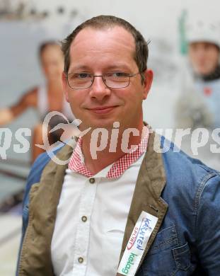 Sportlermeeting. Michael Martin Knauder  (Reiten, Behindertensport). Klagenfurt, 30.9.2016.
Foto: Kuess
---
pressefotos, pressefotografie, kuess, qs, qspictures, sport, bild, bilder, bilddatenbank
