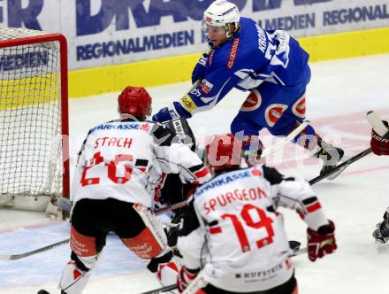 EBEL. Eishockey Bundesliga.  VSV gegen HC TWK Innsbruck Die Haie.  Christof Kromp (VSV), (Innsbruck). Villach, am 14.10.2016.
Foto: Kuess 
---
pressefotos, pressefotografie, kuess, qs, qspictures, sport, bild, bilder, bilddatenbank
