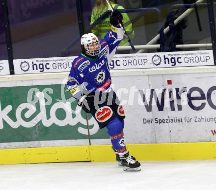 EBEL. Eishockey Bundesliga. VSV gegen EC Red Bull Salzburg. Julian Pusnik (VSV). Villach, am 18.10.2016.
Foto: Kuess

---
pressefotos, pressefotografie, kuess, qs, qspictures, sport, bild, bilder, bilddatenbank