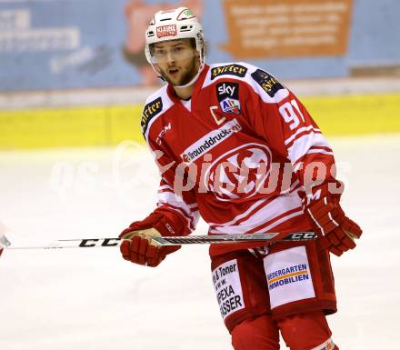Eishockey AHL. Sky Alps Hockey League. KAC gegen Jesenice.  Philipp Kreuzer (KAC). Klagenfurt, am 18.10.2016.
Foto: Kuess

---
pressefotos, pressefotografie, kuess, qs, qspictures, sport, bild, bilder, bilddatenbank