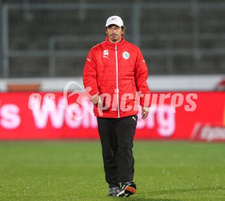 Fussball Bundesliga. RZ Pellets WAC gegen SV Mattersburg. Trainer Ivica Vastic (Mattersburg). Wolfsberg, am 29.10.2016.
Foto: Kuess

---
pressefotos, pressefotografie, kuess, qs, qspictures, sport, bild, bilder, bilddatenbank