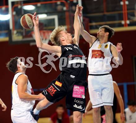 Basketball 2. Bundesliga. GD 5. Runde. Woerthersee Piraten gegen Mattersburg Rocks.  Allesch Edgar (Woerthersee Piraten),  Jaitz Marco (Mattersburg). Klagenfurt, am 5.11.2016.
Foto: Kuess
---
pressefotos, pressefotografie, kuess, qs, qspictures, sport, bild, bilder, bilddatenbank