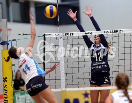 Volleyball. AVL 1. Bundesliga. ATSC KELAG Wildcats. Aichholzer Lucia (Wildcats). Klagenfurt, 5.11.2015.
Foto: Kuess

---
pressefotos, pressefotografie, kuess, qs, qspictures, sport, bild, bilder, bilddatenbank