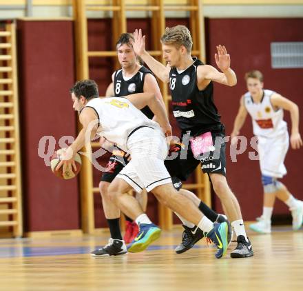 Basketball 2. Bundesliga. GD 5. Runde. Woerthersee Piraten gegen Mattersburg Rocks.  Andreas Napokoj (Woerthersee Piraten), Jaitz Marco (Mattersburg). Klagenfurt, am 5.11.2016.
Foto: Kuess
---
pressefotos, pressefotografie, kuess, qs, qspictures, sport, bild, bilder, bilddatenbank