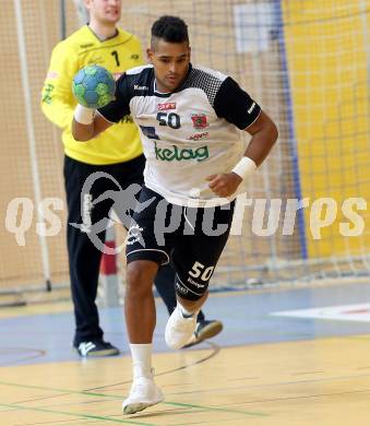 HLA. Handball Bundesliga. SC Ferlach gegen Union JURI Leoben.  Adonis Gonzales Martinez (Ferlach). Ferlach, am 11.11.2016.
Foto: Kuess

---
pressefotos, pressefotografie, kuess, qs, qspictures, sport, bild, bilder, bilddatenbank