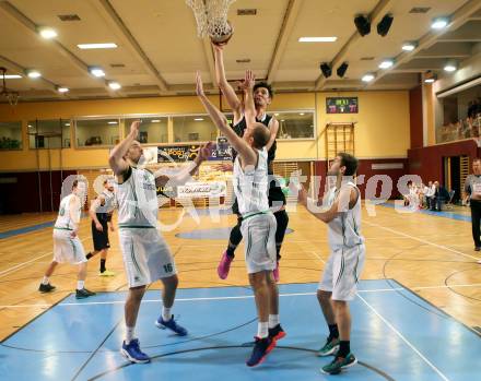 Basketball 2. Bundesliga. GD 6. Runde. KOS Celovec gegen Woerthersee Piraten. Vjeran Soldo, Jakob Strazar, Christian Erschen (KOS Celovec), Christoph Gspandl  (Woerthersee Piraten). Klagenfurt, am 12.11.2016.
Foto: Kuess
---
pressefotos, pressefotografie, kuess, qs, qspictures, sport, bild, bilder, bilddatenbank