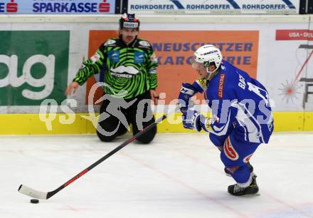 EBEL. Eishockey Bundesliga. VSV gegen	KAC. Stefan Bacher (VSV). Villach, am 13.11.2016.
Foto: Kuess

---
pressefotos, pressefotografie, kuess, qs, qspictures, sport, bild, bilder, bilddatenbank