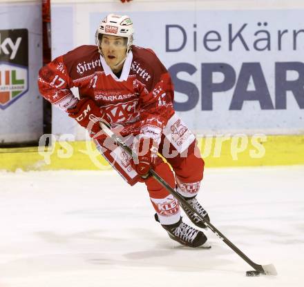 EBEL. Eishockey Bundesliga. KAC gegen 	Fehervar AV 19. Manuel Ganahl (KAC). Klagenfurt, am 27.11.2016.
Foto: Kuess

---
pressefotos, pressefotografie, kuess, qs, qspictures, sport, bild, bilder, bilddatenbank