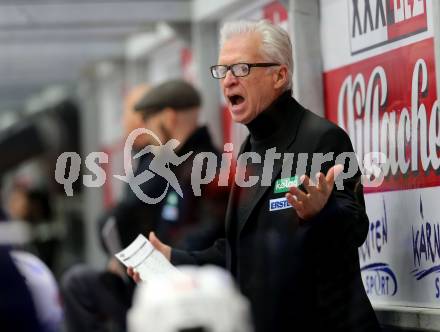 EBEL. Eishockey Bundesliga. VSV gegen	Moser Medical Graz99ers. Trainer Greg Holst (VSV). Villach, am 4.12.2016.
Foto: Kuess

---
pressefotos, pressefotografie, kuess, qs, qspictures, sport, bild, bilder, bilddatenbank