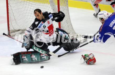 EBEL. Eishockey Bundesliga. VSV gegen	HC TWK Innsbruck, Die Haie. Andy Chiodo (Innsbruck). Villach, am 16.12.2016.
Foto: Kuess

---
pressefotos, pressefotografie, kuess, qs, qspictures, sport, bild, bilder, bilddatenbank