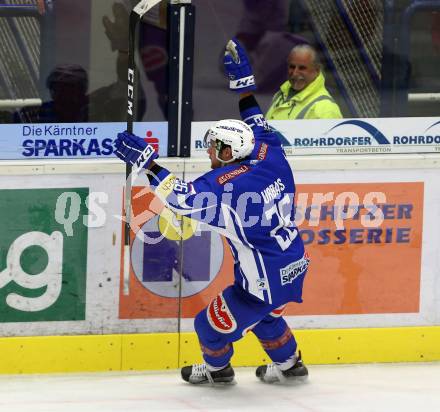 EBEL. Eishockey Bundesliga. VSV gegen	EC Red Bull Salzburg	. Torjubel Jan Urbas (VSV). Villach, am 20.12.2016.
Foto: Kuess

---
pressefotos, pressefotografie, kuess, qs, qspictures, sport, bild, bilder, bilddatenbank