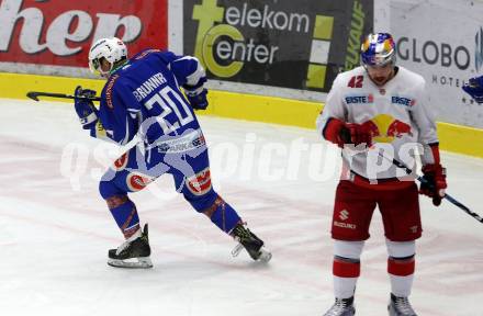 EBEL. Eishockey Bundesliga. VSV gegen	EC Red Bull Salzburg	. Torjubel Nico Brunner (VSV). Villach, am 20.12.2016.
Foto: Kuess

---
pressefotos, pressefotografie, kuess, qs, qspictures, sport, bild, bilder, bilddatenbank