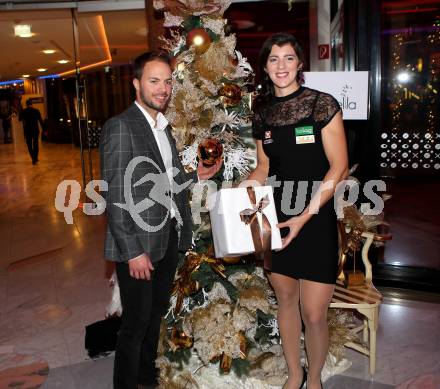 Sportgala. Nacht des Sports. Ehrung Sportler des Jahres.  Albin Ouschan, Magdalena Lobnig. Velden, 21.12.2016.
Foto: Kuess 
---
pressefotos, pressefotografie, kuess, qs, qspictures, sport, bild, bilder, bilddatenbank
