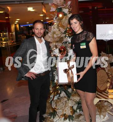 Sportgala. Nacht des Sports. Ehrung Sportler des Jahres.  Albin Ouschan, Magdalena Lobnig. Velden, 21.12.2016.
Foto: Kuess 
---
pressefotos, pressefotografie, kuess, qs, qspictures, sport, bild, bilder, bilddatenbank