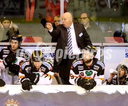 EBEL. Eishockey Bundesliga. KAC gegen 	Moser Medical Graz99ers. Doug Mason (Graz). Klagenfurt, am 6.1.2017.
Foto: Kuess

---
pressefotos, pressefotografie, kuess, qs, qspictures, sport, bild, bilder, bilddatenbank