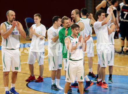 Basketball 2. Bundesliga. GD 12. Runde. KOS Celovec gegen Mattersburg Rocks. Jubel (KOS Celovec). Klagenfurt, am 8.1.2017.
Foto: Kuess
---
pressefotos, pressefotografie, kuess, qs, qspictures, sport, bild, bilder, bilddatenbank