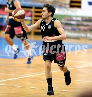 Basketball 2. Bundesliga. GD 12. Runde. KOS Celovec gegen Mattersburg Rocks.  Jan Nicoli (Mattersburg). Klagenfurt, am 8.1.2017.
Foto: Kuess
---
pressefotos, pressefotografie, kuess, qs, qspictures, sport, bild, bilder, bilddatenbank