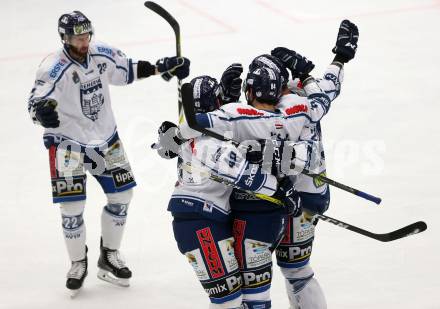 EBEL. Eishockey Bundesliga. VSV gegen	Fehervar AV 19. Torjubel Fehervar. Villach, am 13.1.2017.
Foto: Kuess

---
pressefotos, pressefotografie, kuess, qs, qspictures, sport, bild, bilder, bilddatenbank