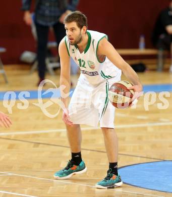 Basketball 2. Bundesliga. GD 13. Runde. KOS Celovec gegen Villach Raiders.  Christian Erschen (KOS Celovec). Klagenfurt, am 14.1.2017.
Foto: Kuess
---
pressefotos, pressefotografie, kuess, qs, qspictures, sport, bild, bilder, bilddatenbank