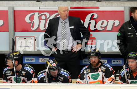 EBEL. Eishockey Bundesliga. VSV gegen	Moser Medical Graz99ers. Trainer Doug Mason (Graz). Villach, am 5.2.2017.
Foto: Kuess

---
pressefotos, pressefotografie, kuess, qs, qspictures, sport, bild, bilder, bilddatenbank