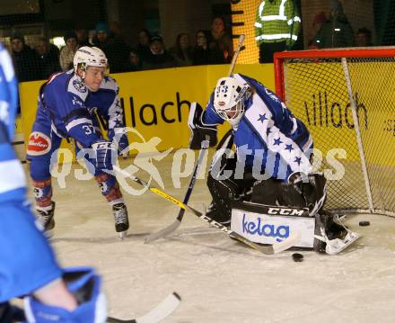 EBEL. Eishockey Bundesliga. Showtraining VSV.  Christof Kromp, Rene Swette. Villach, am 10.2.2017.
Foto: Kuess

---
pressefotos, pressefotografie, kuess, qs, qspictures, sport, bild, bilder, bilddatenbank